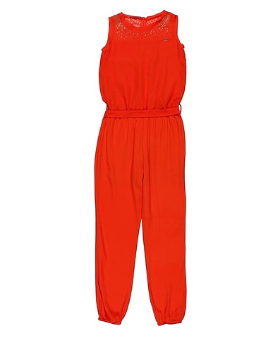 LIU •JO Kids’ overalls Orange 100% Viscose, Polyester