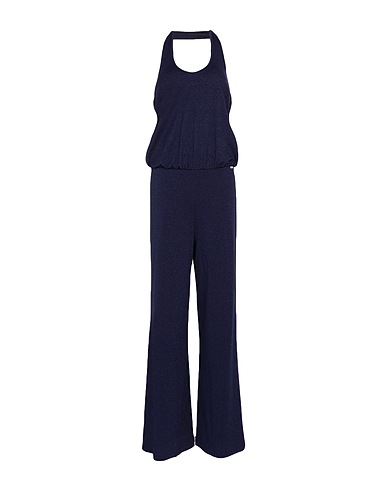 CRISTINAEFFE Jumpsuits and Dungarees Midnight blue 63% Viscose, 17% Polyester, 15% Polyamide, 5% Elastane