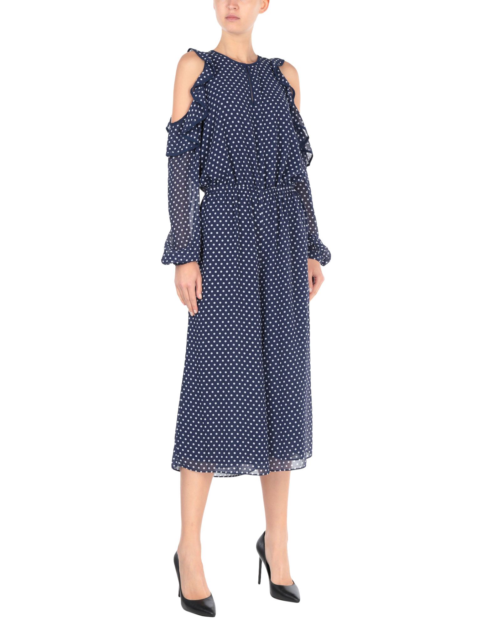 michael kors polka dot jumpsuit