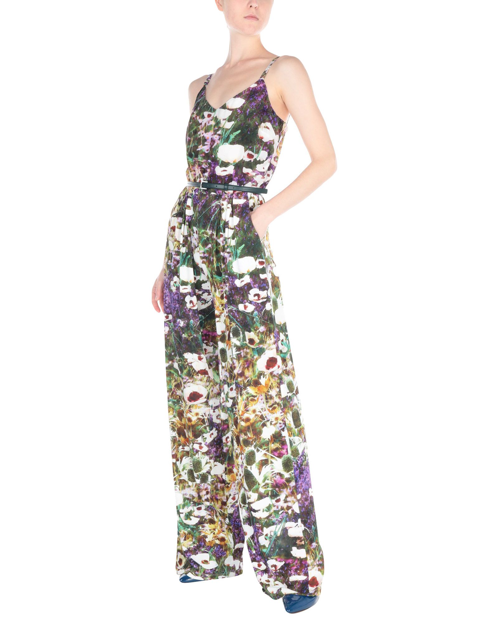 dungaree dress in max