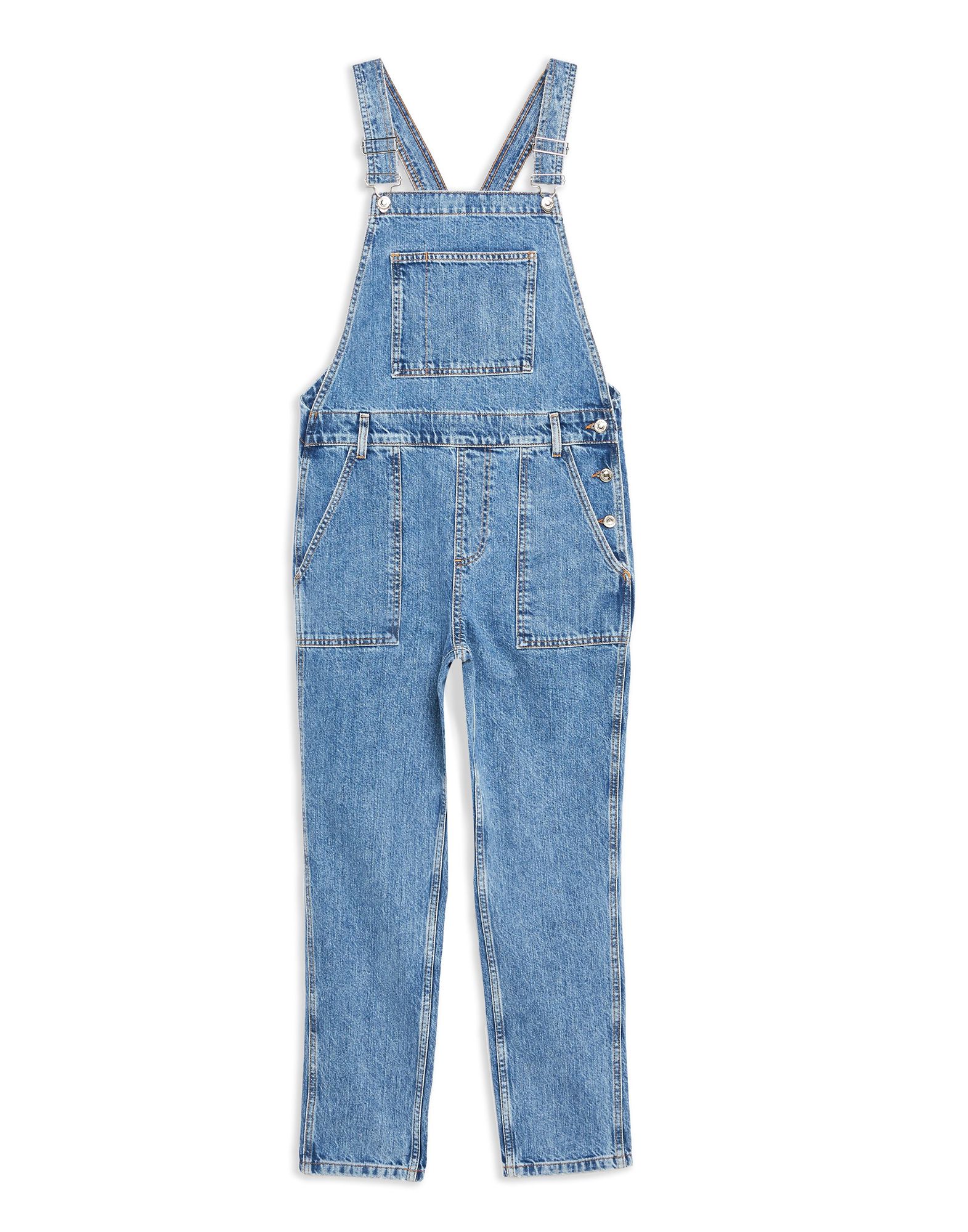 topshop jeans jumpsuit