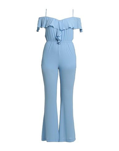 KAOS JEANS Jumpsuits and Overalls Sky blue 100% Polyester