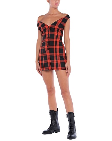BERNA Jumpsuits and Dungarees Rust 50% Polyester, 49% Viscose, 1% Elastane