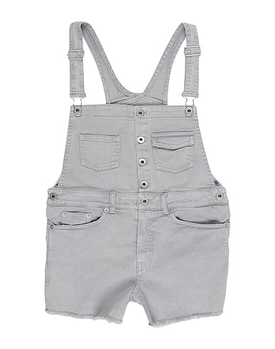 DONDUP Kids’ dungarees Light grey 98% Cotton, 2% Elastane