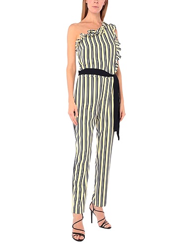 LIU •JO Jumpsuits and Overalls Yellow 100% Polyester
