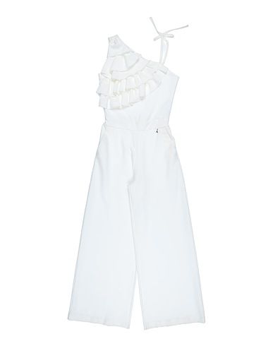 PATRIZIA PEPE Kids’ overalls Cream 90% Polyester, 10% Elastane