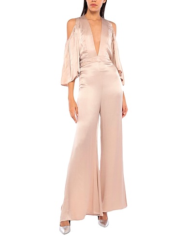 WEILI ZHENG Jumpsuits and Dungarees Blush 100% Viscose