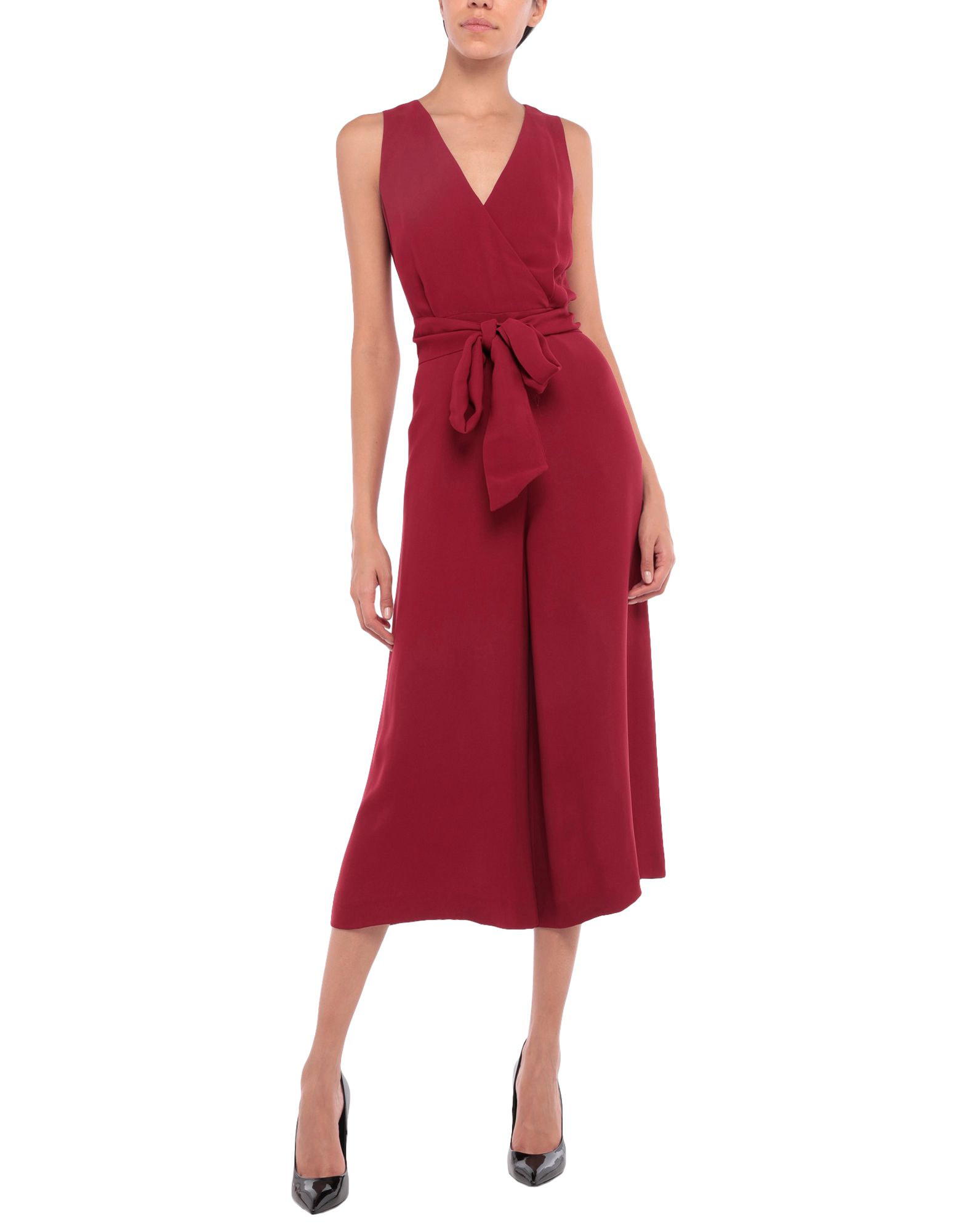 french connection red jumpsuit