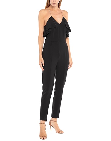 MARCIANO by GUESS Tute e Salopette Nero 91% Poliestere, 9% Elastan