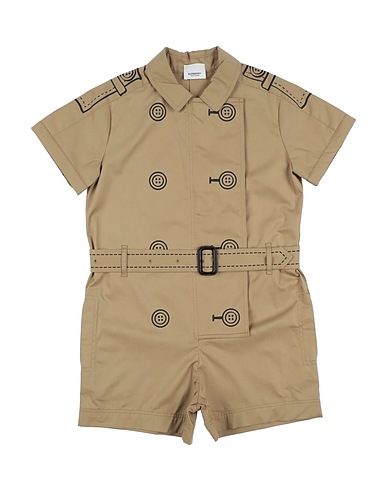BURBERRY Jumpsuits Camel 100% Cotton