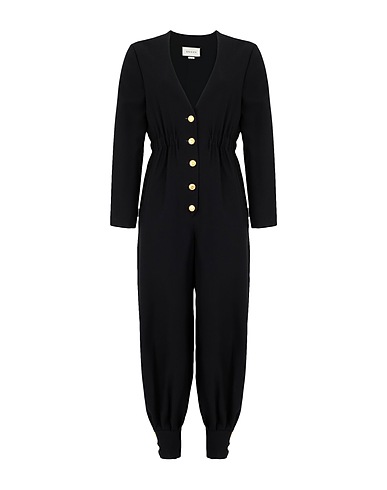 GUCCI Jumpsuits and Dungarees Black 51% Wool, 49% Silk