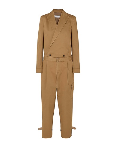 TRE by NATALIE RATABESI Jumpsuits and Dungarees Khaki 98% Cotton, 2% Elastane, Viscose, Virgin Wool