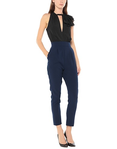 PINKO Jumpsuits and Dungarees Black 100% Polyester, Silk