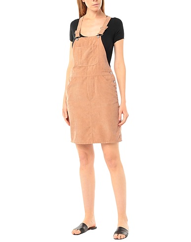 OTTOD'AME Dungarees Beige 89% Polyester, 11% Nylon