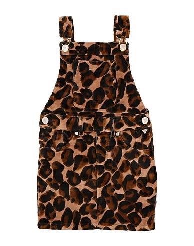 SCOTCH R'BELLE Kids’ overalls Dark brown 98% Cotton, 2% Elastane