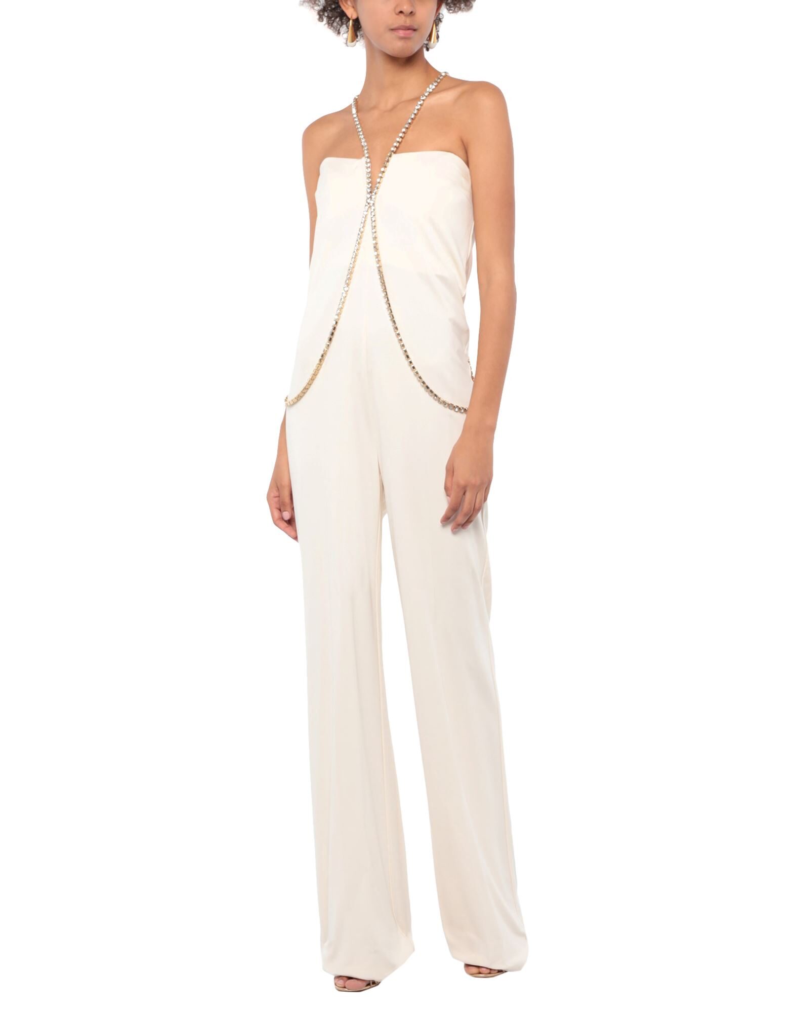 Белый комбинезон Elisabetta Franchi