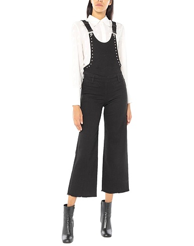 GUESS Denim overall Black 98% Cotton, 2% Elastane