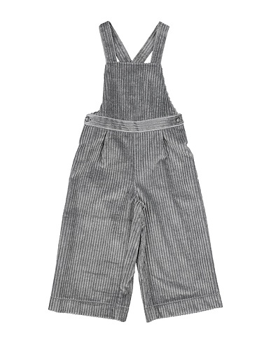 IL GUFO Kids’ dungarees Grey 50% Viscose, 42% Cotton, 4% Polyamide, 4% Polyester