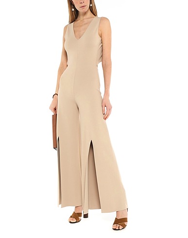 STELLA McCARTNEY Jumpsuits and Overalls Beige 83% Viscose, 17% Polyester