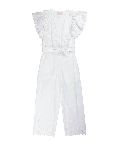 ALBERTA FERRETTI Kids’ jumpsuit White 100% Cotton