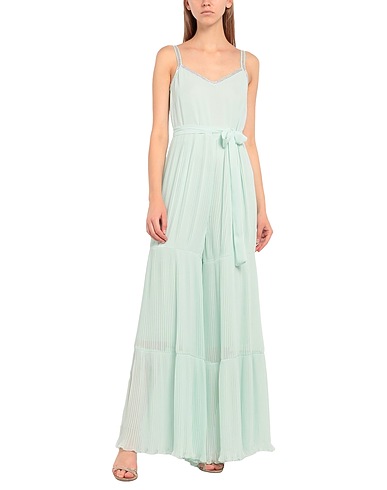 TWINSET Jumpsuits and Dungarees Light green 100% Polyester