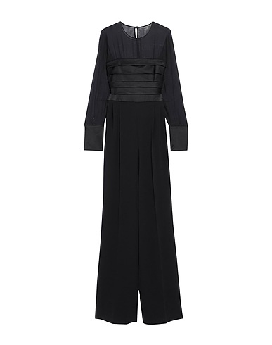 MAX MARA Jumpsuits and Dungarees Black 100% Silk