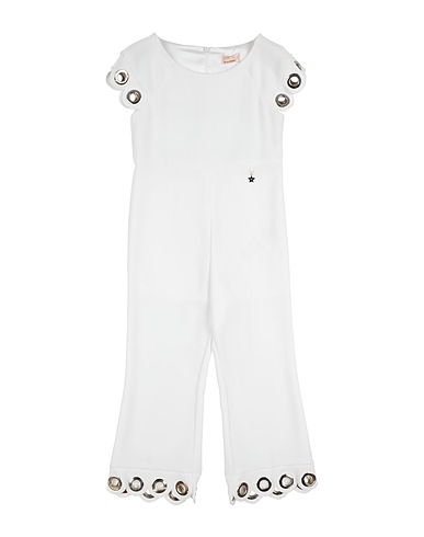 ELISABETTA FRANCHI Kids’ jumpsuit White 100% Polyester
