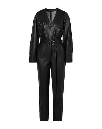 LAPOINTE Jumpsuits and Dungarees Black Polyurethane