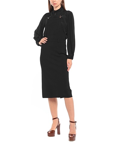 MY TWIN TWINSET Latzhose Schwarz 72% Viskose, 25% Polyester, 3% Elastan