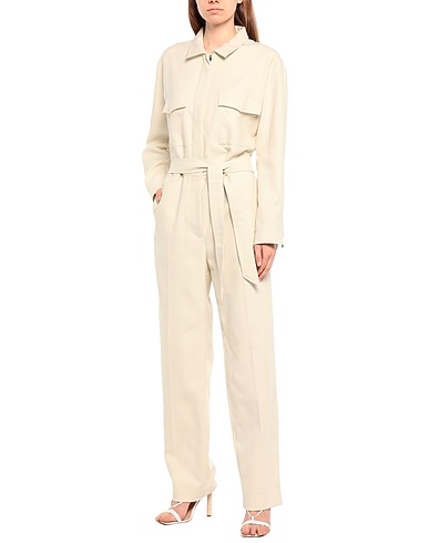 WEEKEND MAX MARA Jumpsuits and Overalls Ivory 55% Cotton, 45% Lycra®