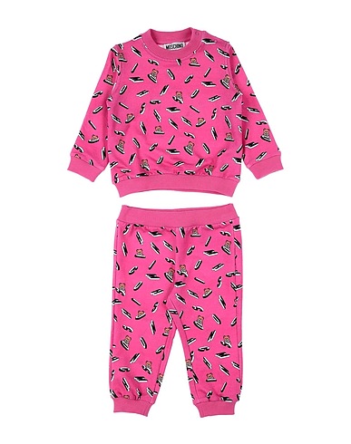 MOSCHINO BABY Outfits Fuchsia 95% Cotton, 5% Elastane