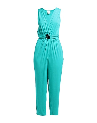 PINKO Jumpsuits and Dungarees Turquoise 95% Modal, 5% Elastane