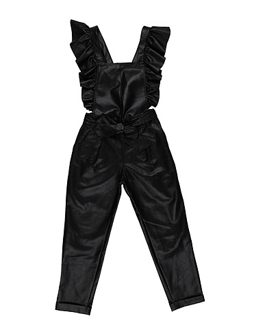 PHILOSOPHY di LORENZO SERAFINI Kids’ dungarees Black 45% Polyurethane, 33% Viscose, 17% Polyester, 5% Other Fibres