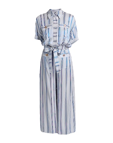 ELISABETTA FRANCHI ジャンプスーツ BLU レーヨン 100%