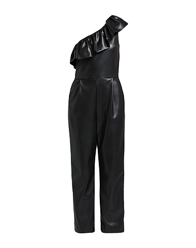 MSGM Jumpsuits and Overalls Black 65% Polyester, 35% Polyurethane