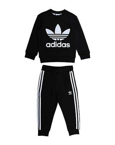 ADIDAS ORIGINALS Tracksuit CREW SET
 Black 70% Cotton, 30% Recycled polyester, Elastane