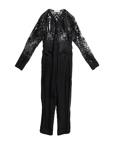 PUCCI Jumpsuits and Dungarees Black 100% Polyamide, Silk