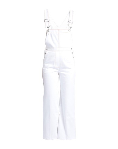 PAUL & JOE Denim overall White 100% Cotton