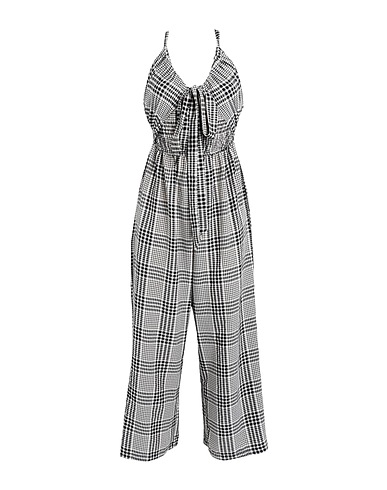 TOPSHOP Jumpsuits and Dungarees Black 52% Viscose, 48% Polyester