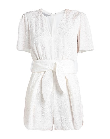 STELLA McCARTNEY Overalls & Latzhosen Weiß 59% Seide, 41% Viskose
