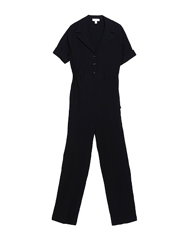 TOPSHOP Jumpsuits and Overalls Black 85% Viscose, 14% Polyamide, 1% Elastane