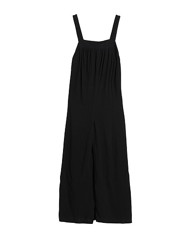 TOPSHOP Jumpsuits and Dungarees Black 77% Viscose, 23% Linen