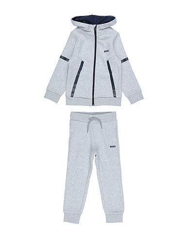 BOSS Tracksuit Light grey 87% Cotton, 13% Polyester, Elastane