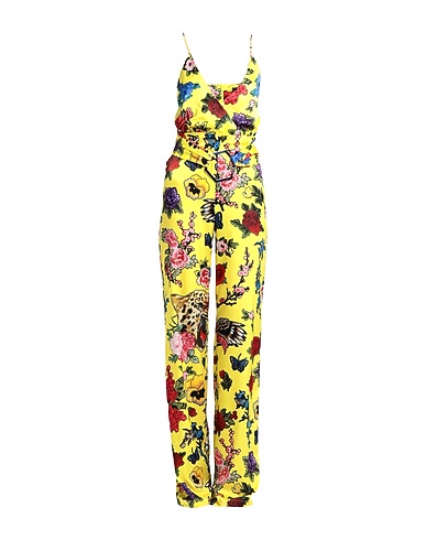 PHILIPP PLEIN Tute e Salopette Giallo 57% Nylon, 35% Seta, 8% Elastan