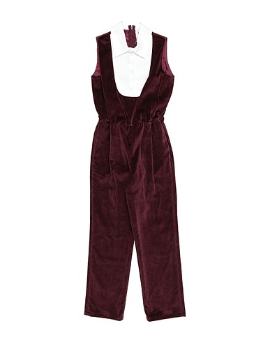 DOUUOD Jumpsuit für Kinder Bordeaux 98% Baumwolle, 2% Elastan