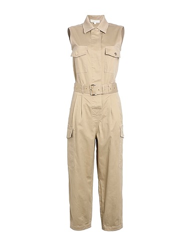 MICHAEL MICHAEL KORS Jumpsuits and Dungarees Beige 98% Organic cotton, 2% Elastane
