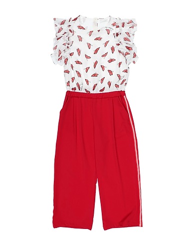 MEILISA BAI Tute intere Rosso 100% Poliestere