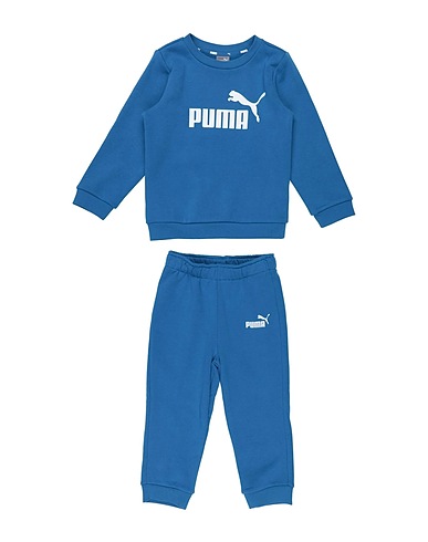 PUMA Athletic outfit Minicats ESS Crew Jogger FL
 Azure 68% Cotton, 32% Polyester, Elastane