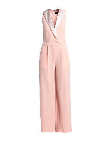FRANKIE MORELLO Jumpsuits and Overalls Salmon pink 100% Polyester