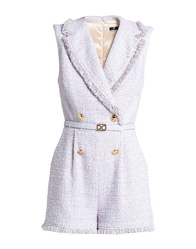 ELISABETTA FRANCHI Tute e Salopette Lilla 76% Cotone, 17% Poliammide, 6% Fibre sintetiche, 1% Altre Fibre